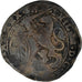Coin, Spanish Netherlands, TOURNAI, Philip IV, Escalin, 1653, VF(20-25), Silver