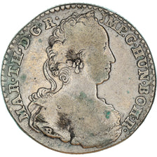 Munten, NEDERLANDS OOSTENRIJK, Maria Theresa, 1/4 Ducaton, 1752, Bruges, FR+