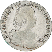 Münze, AUSTRIAN NETHERLANDS, Maria Theresa, 1/4 Ducaton, 1753, Bruges, S