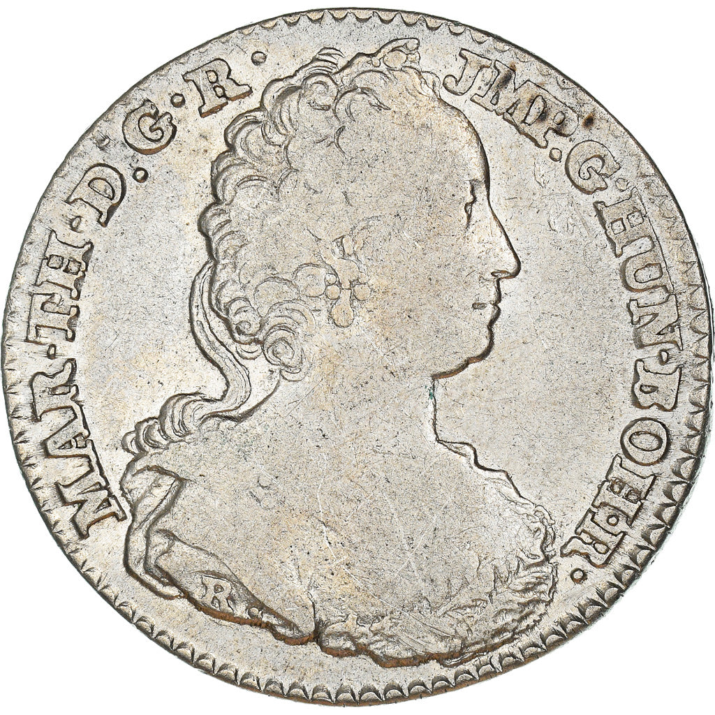 Coin, AUSTRIAN NETHERLANDS, Maria Theresa, 1/4 Ducaton, 1754, Antwerp