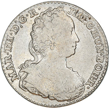 Coin, AUSTRIAN NETHERLANDS, Maria Theresa, 1/4 Ducaton, 1754, Antwerp