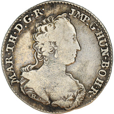 Coin, AUSTRIAN NETHERLANDS, Maria Theresa, 1/8 Ducaton, 1753, Antwerp