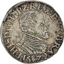 Coin, Spanish Netherlands, Flanders, Philip II, 1/5 Ecu, 1572, Antwerp