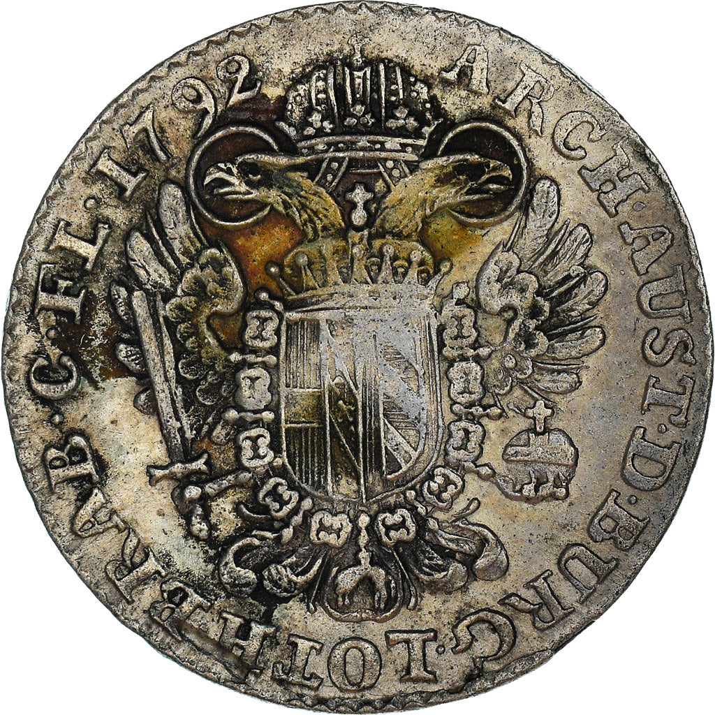 Coin, AUSTRIAN NETHERLANDS, Leopold II, 14 Liards, 14 Oorden, 1792, Brussels