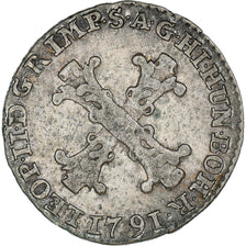 Coin, AUSTRIAN NETHERLANDS, Leopold II, 10 Liards, 10 Oorden, 1791, Brussels