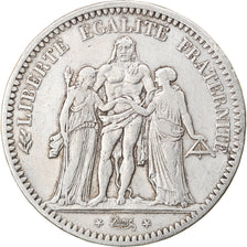 Coin, France, Hercule, 5 Francs, 1849, Paris, EF(40-45), Silver, KM:756.1