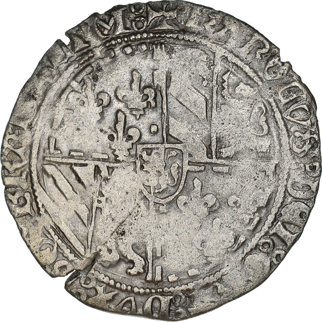 Coin, Belgium, Flanders, Charles Le Téméraire, Double gros vierlander