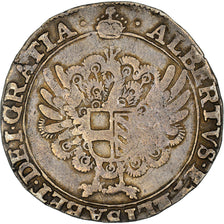 Coin, Spanish Netherlands, BRABANT, Albert & Isabella, Escalin au Paon, Escalin