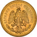 Coin, Mexico, 50 Pesos, 1945, Mexico City, AU(55-58), Gold, KM:481