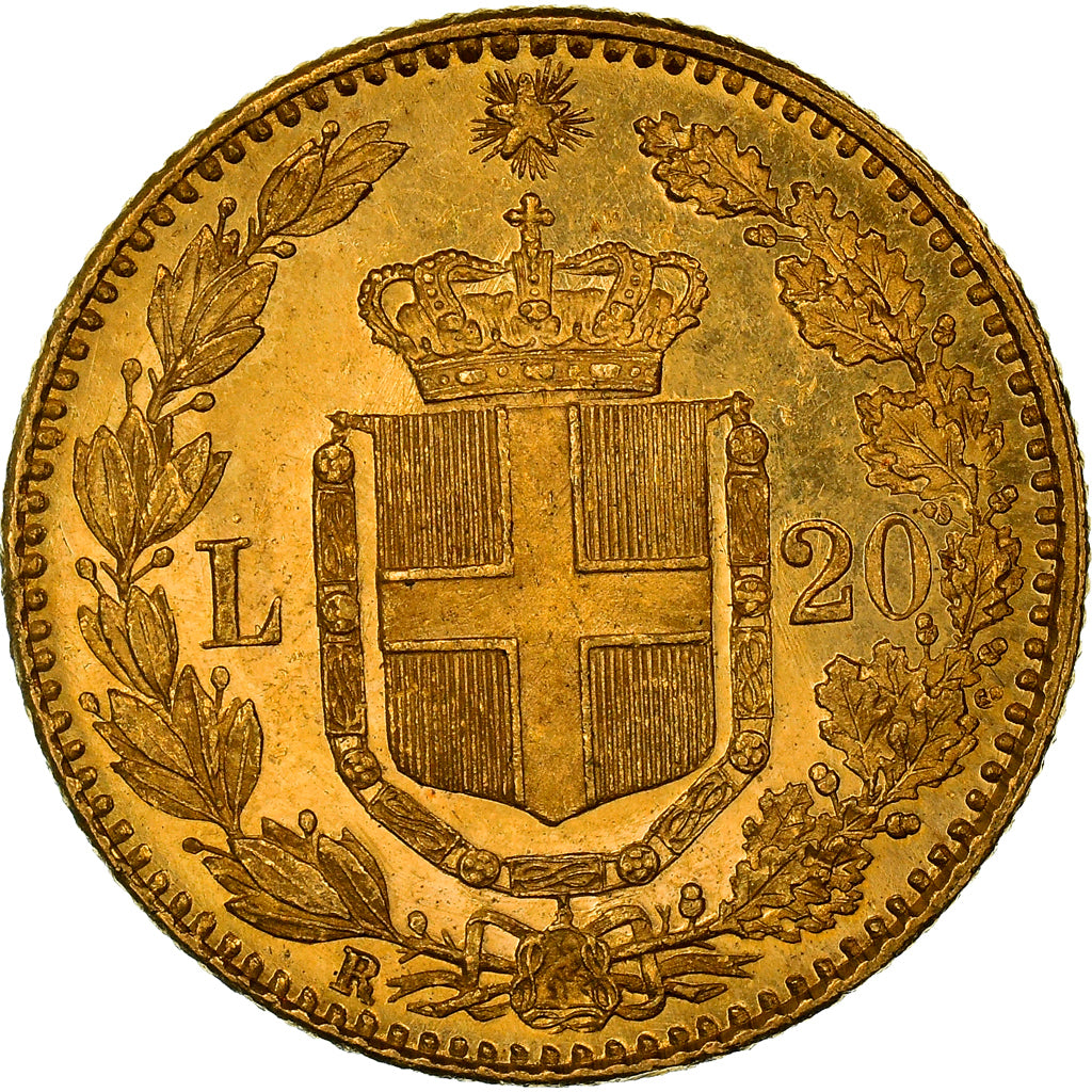Monnaie, Italie, Umberto I, 20 Lire, 1882, Rome, SPL, Or, KM:21