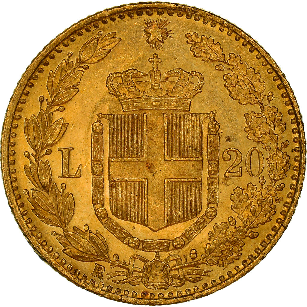 Monnaie, Italie, Umberto I, 20 Lire, 1882, Rome, SPL, Or, KM:21