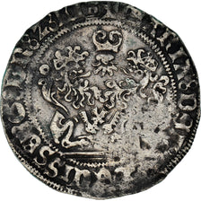 Monnaie, France, Flandre, Marie de Bourgogne, Double Briquet, 1480, Bruges, TTB