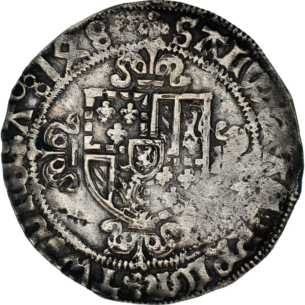 Monnaie, France, Flandre, Marie de Bourgogne, Double Briquet, 1480, Bruges, TTB