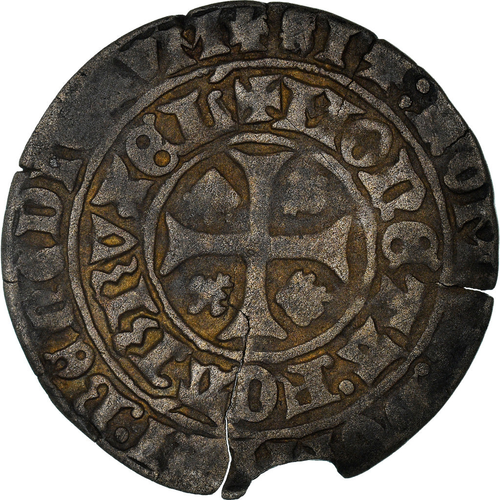 Munten, Frankrijk, Hainaut, Jean IV de Brabant, Double Gros drielander