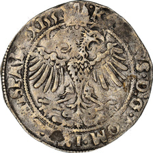 Coin, Belgium, BRABANT, Charles Quint, Vlieger, 4 Patards, 1551, Anvers