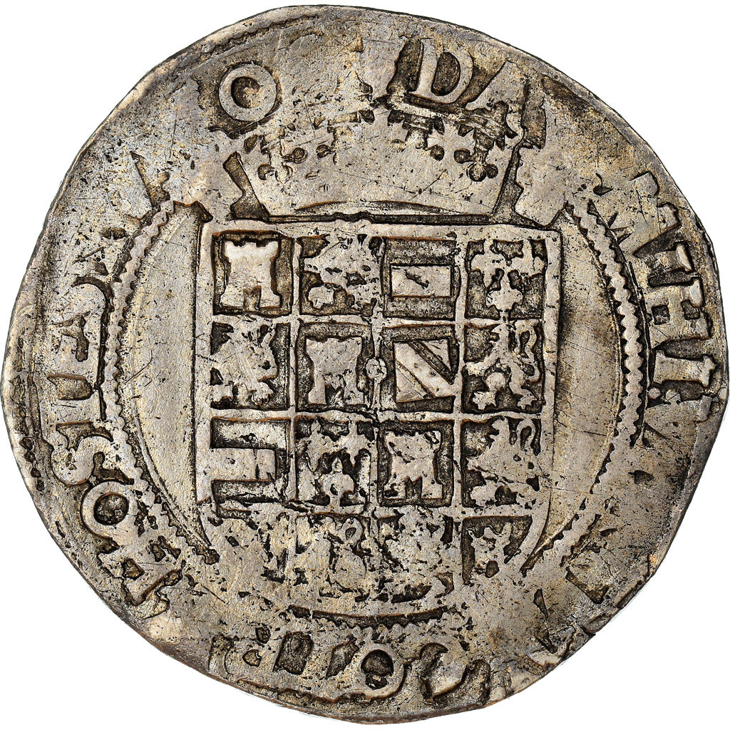 Coin, Belgium, BRABANT, Charles Quint, Vlieger, 4 Patards, 1551, Anvers