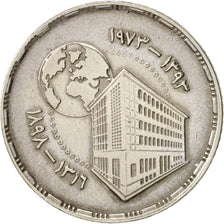 Egypt, 5 Piastres, 1973, EF(40-45), Copper-nickel, KM:437