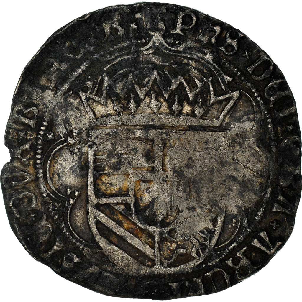 Coin, Belgium, Flanders, Philippe le Beau, Double Patard, Antwerp, VF(20-25)