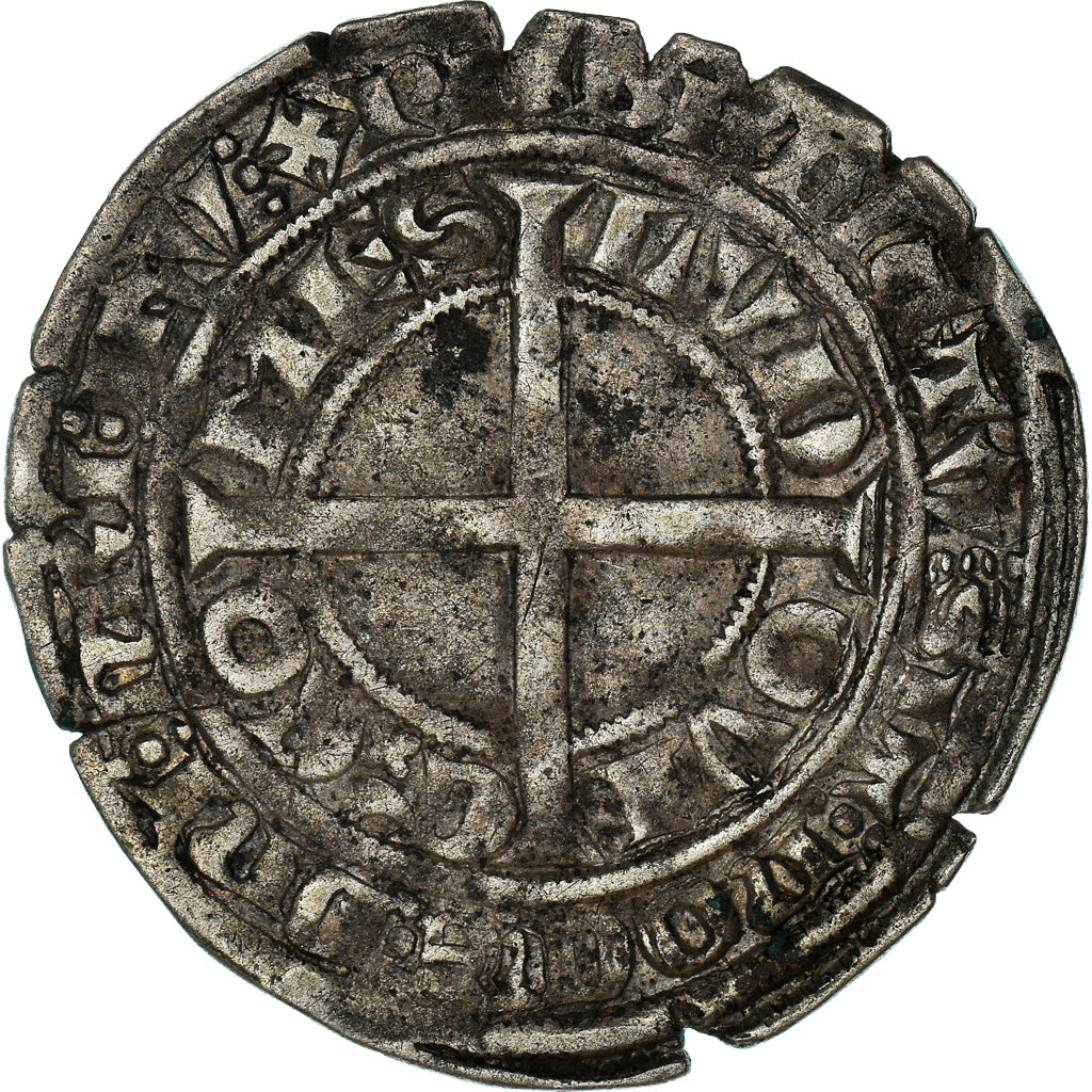 Monnaie, France, Flandre, Louis II, Gros, TTB, Argent, Boudeau:2230