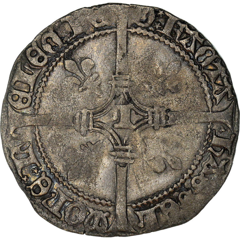 Coin, France, Principalty of Liege, Louis de Bourbon, Billon blanc, Hasselt