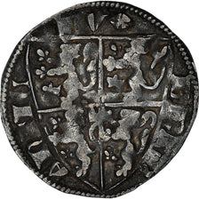 Moneta, Belgio, BRABANT, Jean III, Esterlin, 1329-1337, Louvain, BB+, Argento