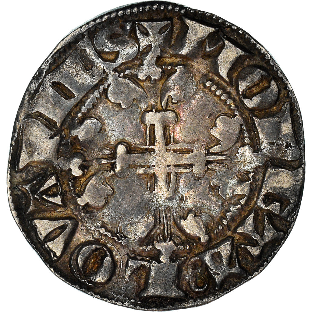 Moneta, Belgio, BRABANT, Jean III, Esterlin, 1329-1337, Louvain, BB+, Argento