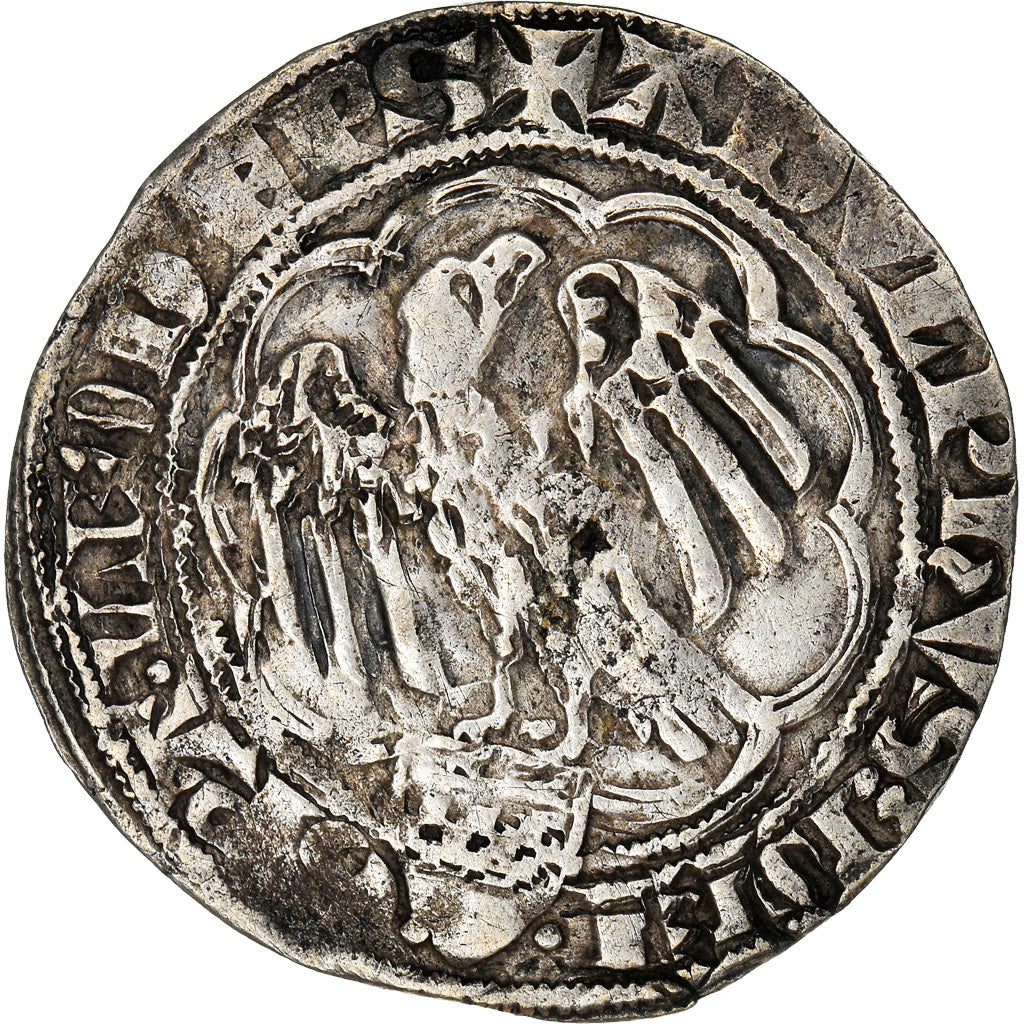 Münze, Belgien, Principalty of Liege, Adolphe de la Marck, Gros, 1313-1344, SS