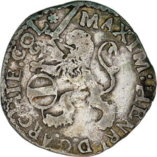 Moneta, LIEGE, Maximilian Henry, Escalin, 1653, Liege, MB+, Argento, KM:76
