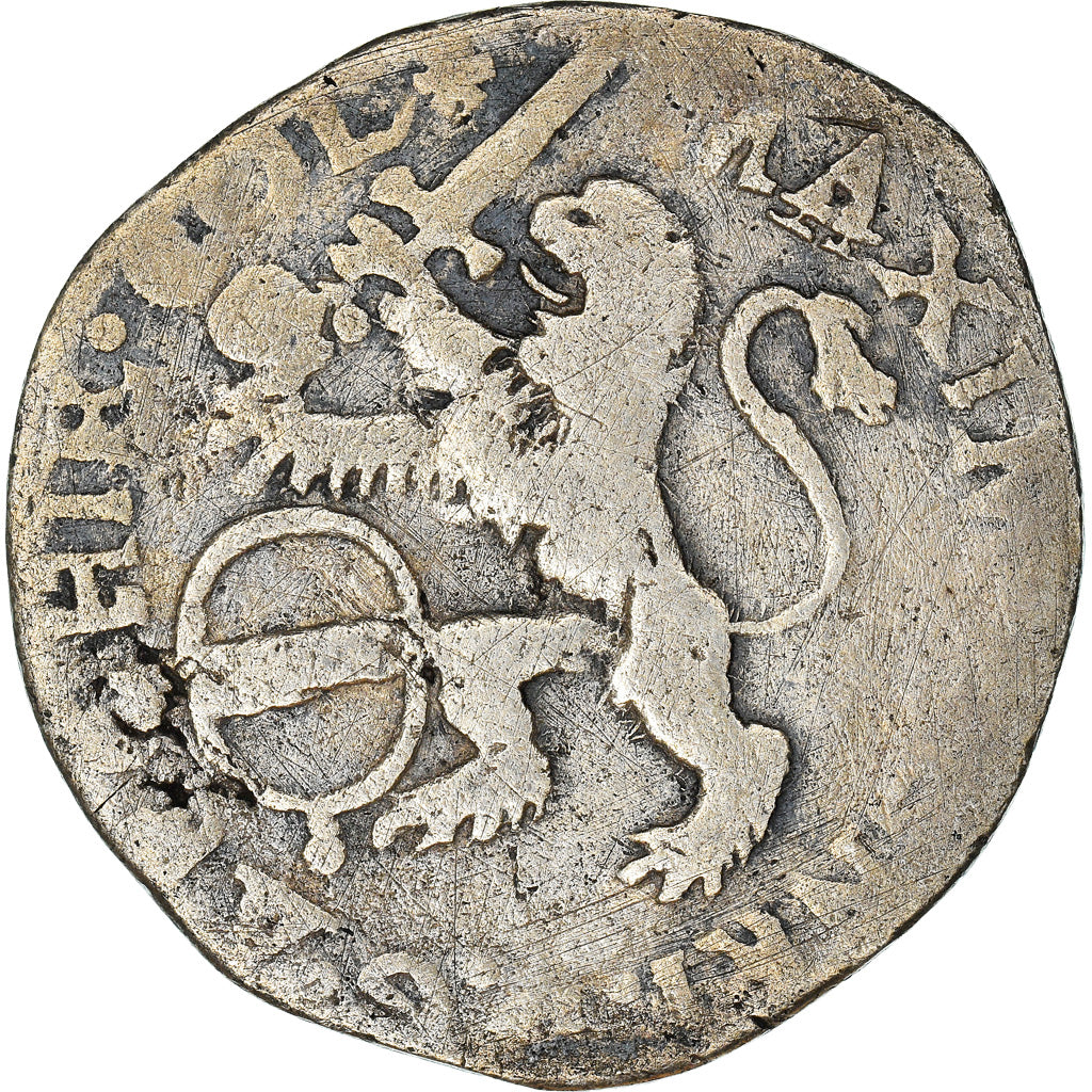 Munten, LUIK, Maximilian Henry, Escalin, 1657, Liege, FR, Zilver, KM:76