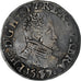 Monnaie, Pays-Bas espagnols, Philippe II, 1/10 Ecu, 1571, Anvers, TB+, Argent
