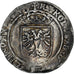 Coin, Belgium, BRABANT, Charles Quint, 1/2 Réal, Bruges, EF(40-45), Silver