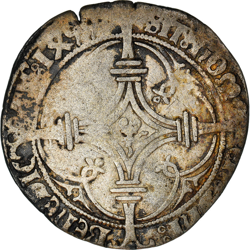 Coin, Belgium, Artois, Philippe le Beau, Double Patard, 1499, Namur, VF(30-35)