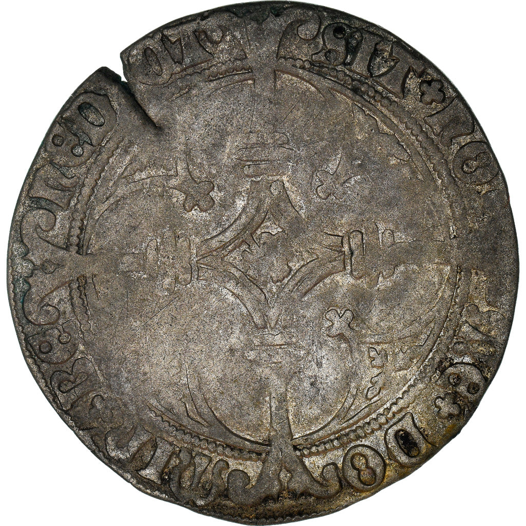 Moneda, Bélgica, Flanders, Philippe le Beau, Double Patard, Antwerp, BC+, Plata