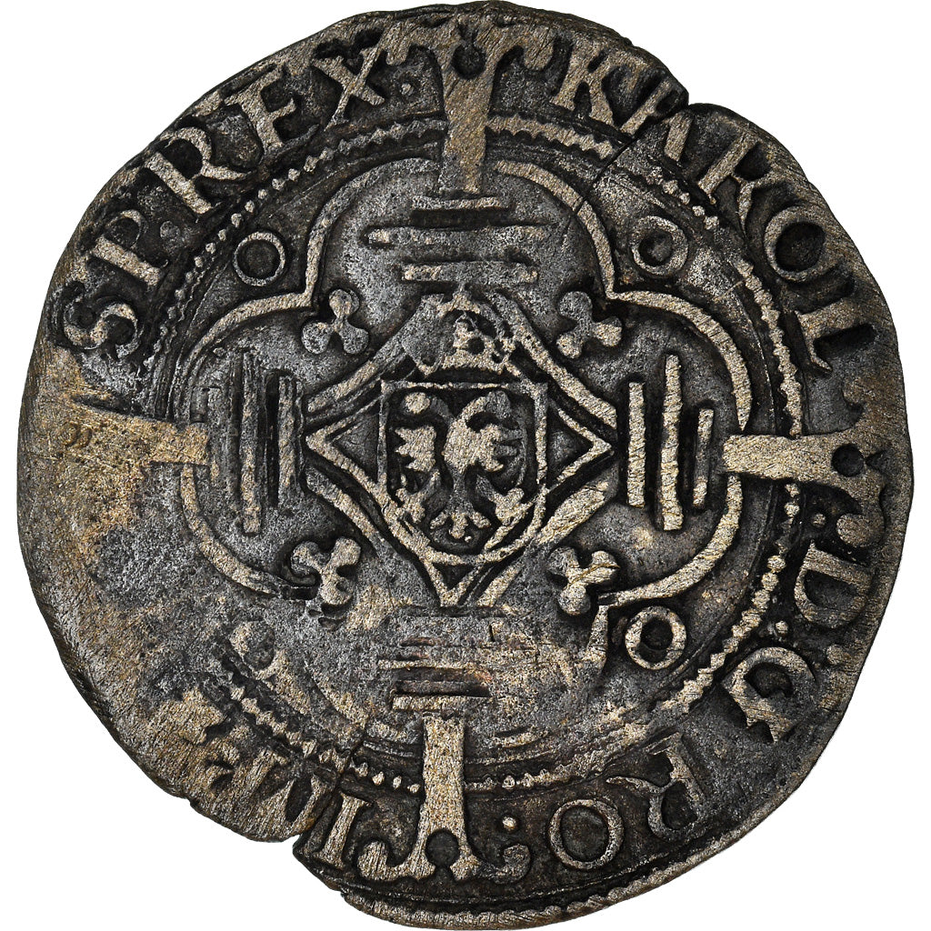 Coin, Spanish Netherlands, BRABANT, Charles Quint, Patard, Antwerp, EF(40-45)