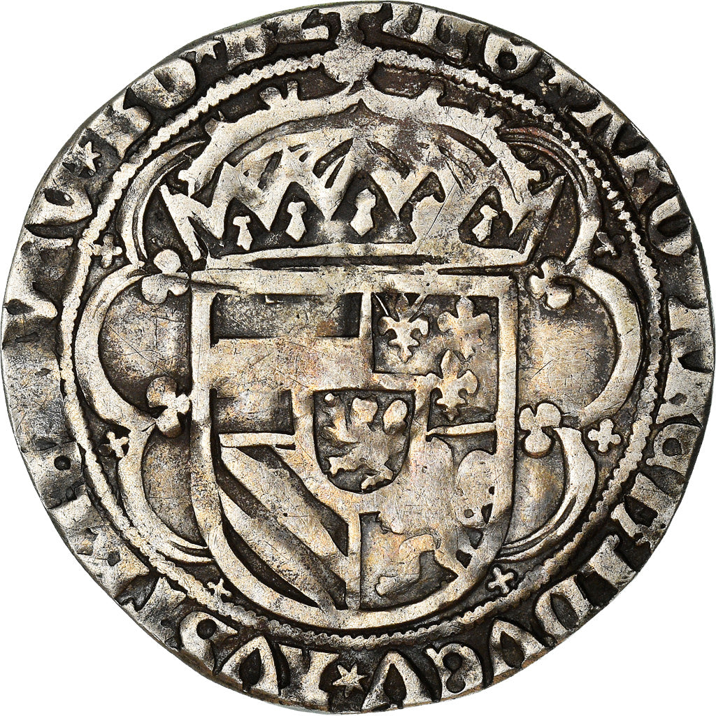 Coin, Spanish Netherlands, BRABANT, Charles Quint, Double Patard, 1512, Antwerp