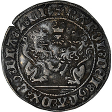 Coin, Belgium, Flanders, Charles Le Téméraire, Double Briquet, 1475, Antwerp
