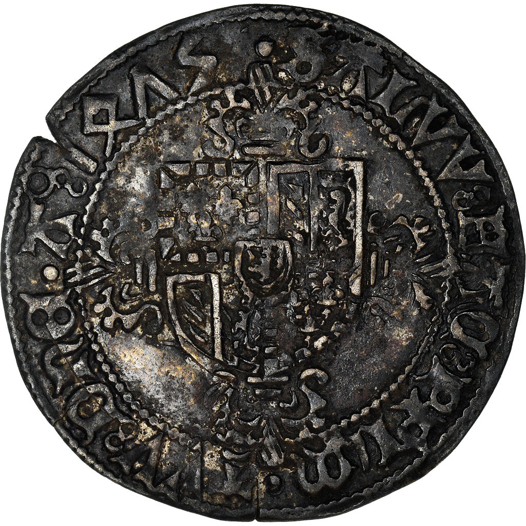 Coin, Belgium, Flanders, Charles Le Téméraire, Double Briquet, 1475, Antwerp