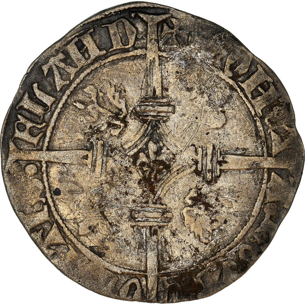 Coin, France, Flanders, Philippe le Bon, Double gros vierlander, Bruges