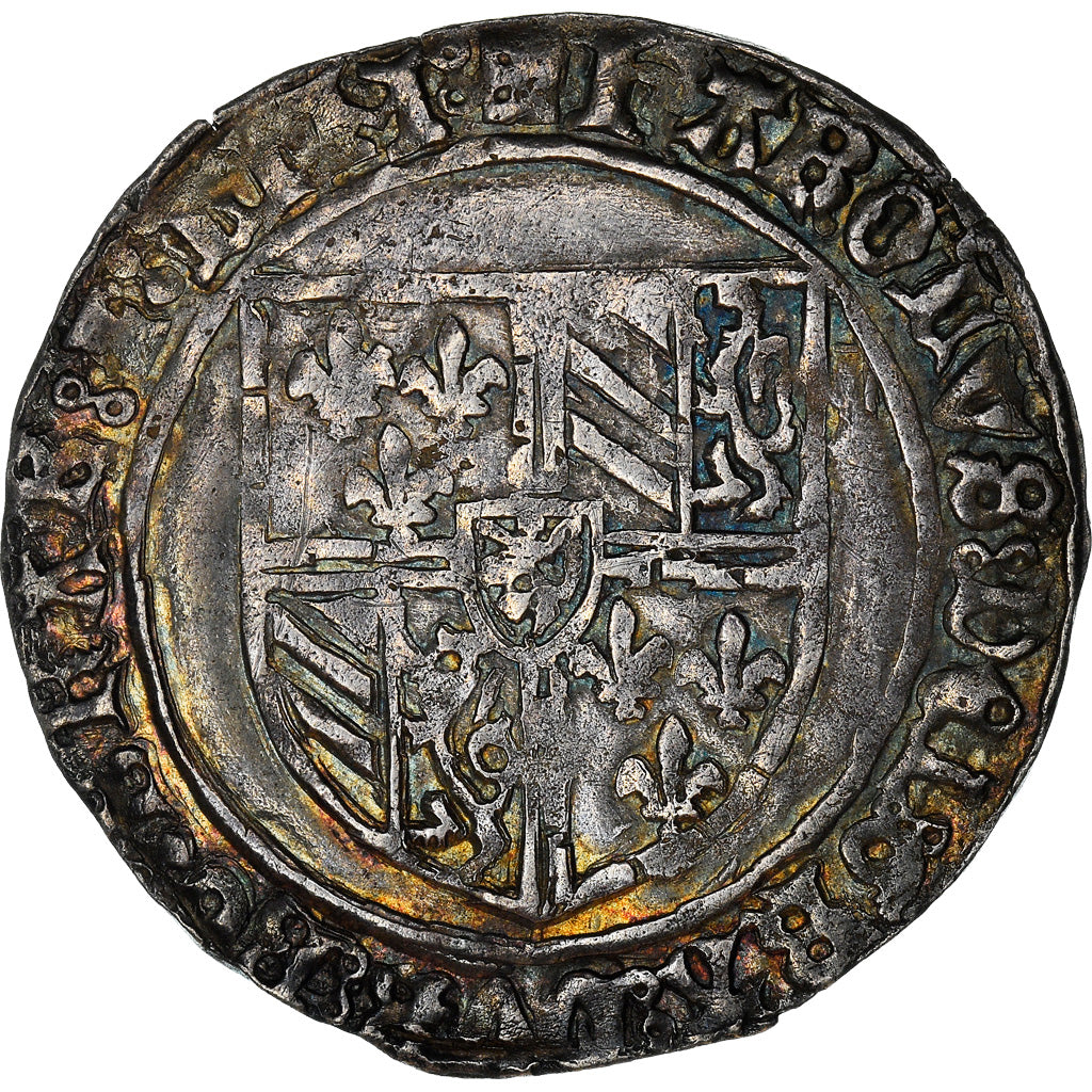 Coin, Belgium, Flanders, Charles Le Téméraire, Double Patard, Louvain