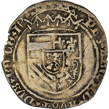 Coin, Belgium, Flanders, Philippe le Beau, Double Patard, Bruges, VF(30-35)