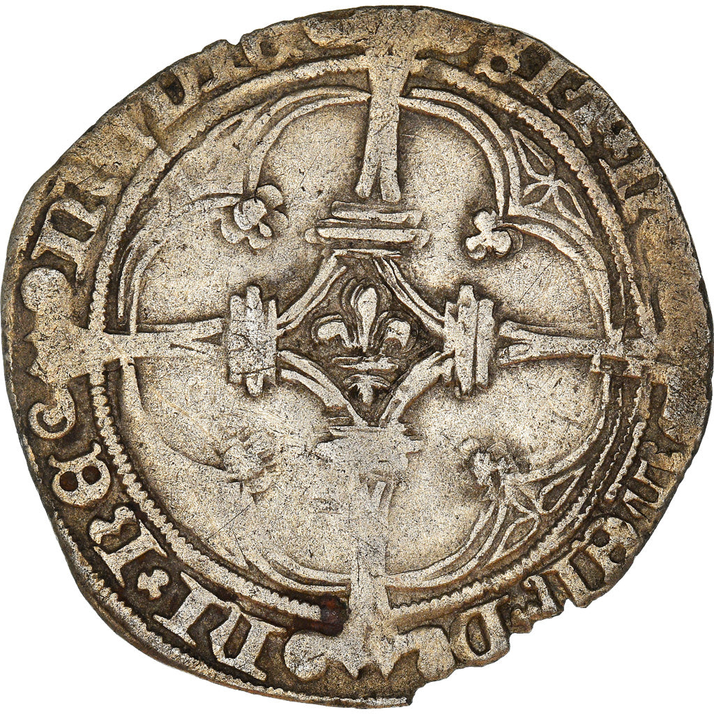 Coin, Belgium, Flanders, Philippe le Beau, Double Patard, Bruges, VF(30-35)