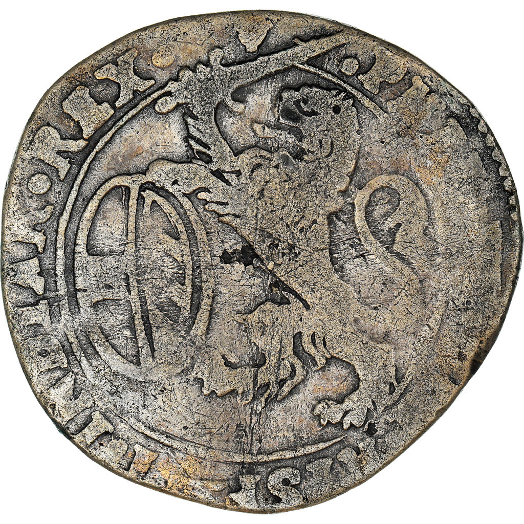 Coin, Spanish Netherlands, BRABANT, Philip IV, Escalin, 1651, Brabant