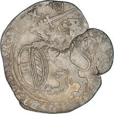Moneta, Luksemburg, Philip IV, Escalin, 1636, Luxembourg, VF(20-25), Srebro
