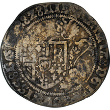 Monnaie, France, Flandre, Marie de Bourgogne, Briquet, 1482, Anvers, TB+, Argent