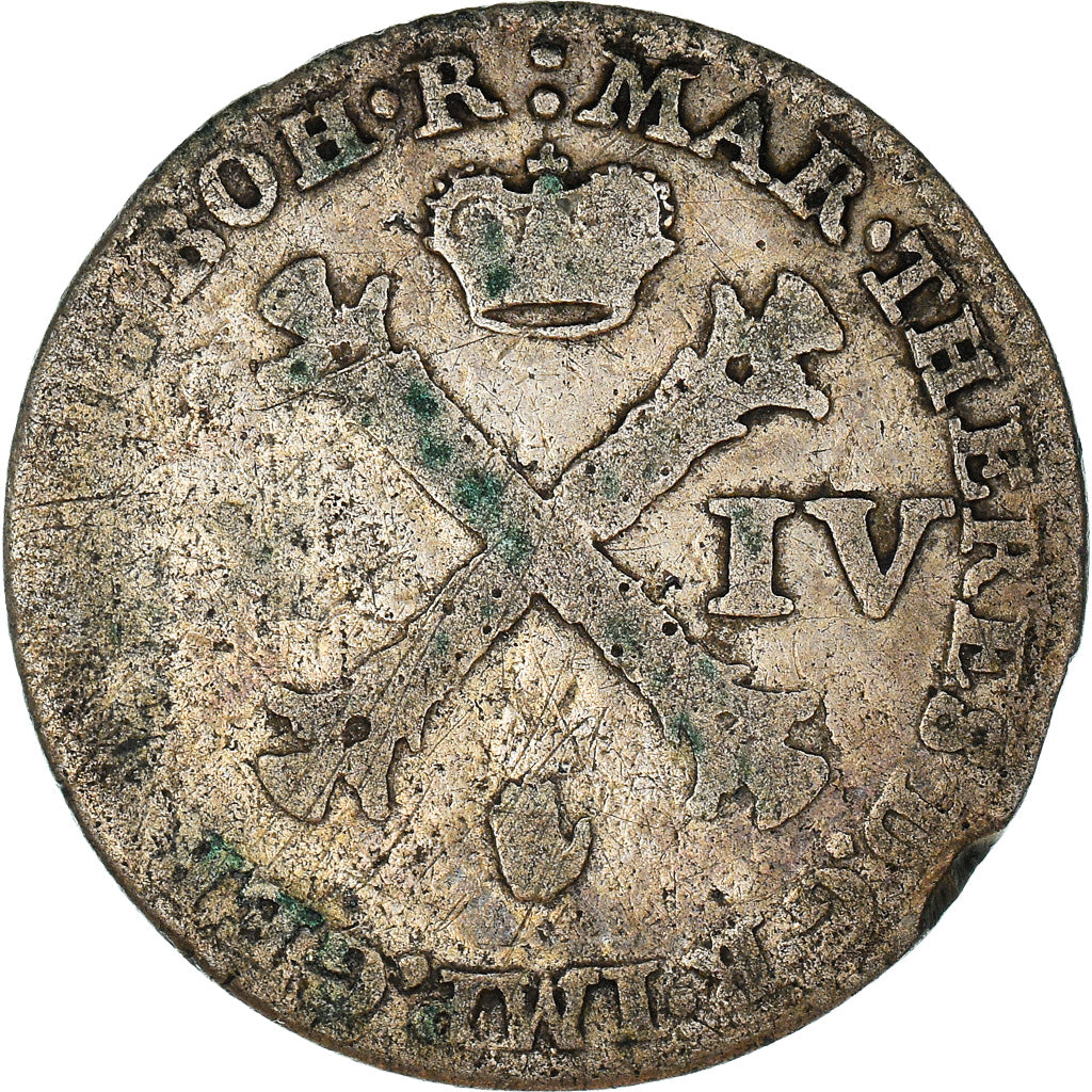 Monnaie, AUSTRIAN NETHERLANDS, Maria Theresa, 14 Liards, 14 Oorden, 1757