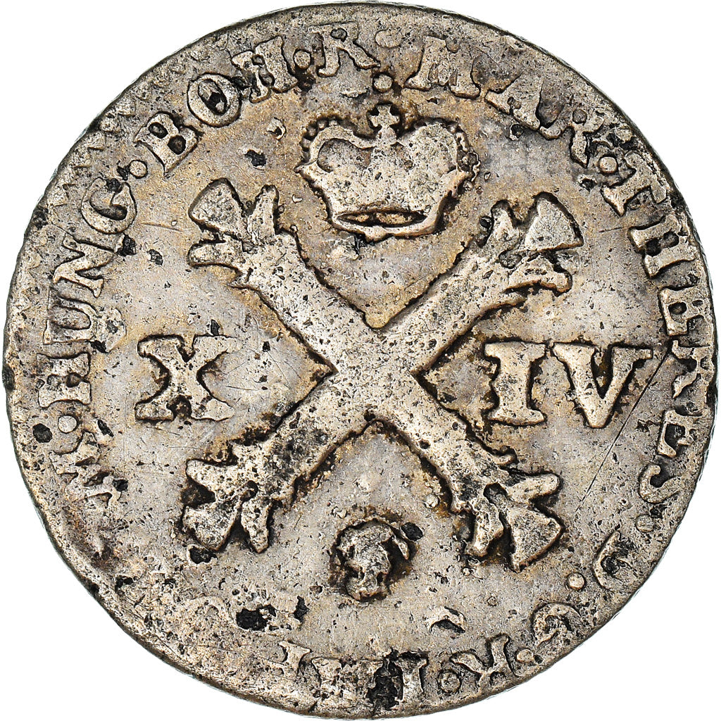 Münze, AUSTRIAN NETHERLANDS, Maria Theresa, 14 Liards, 14 Oorden, 1759