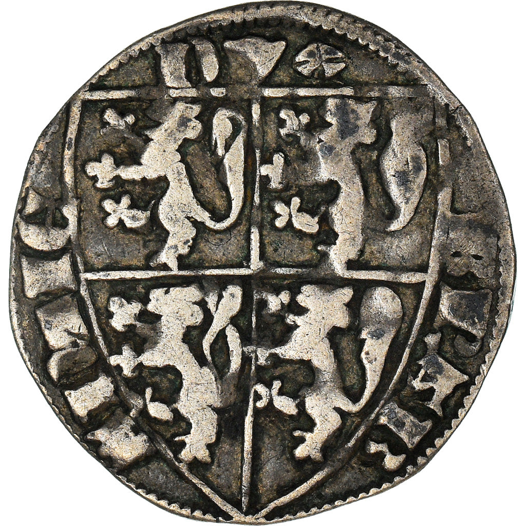 Monnaie, Belgique, BRABANT, Jean III, Esterlin, 1329-1337, Louvain, TTB, Argent