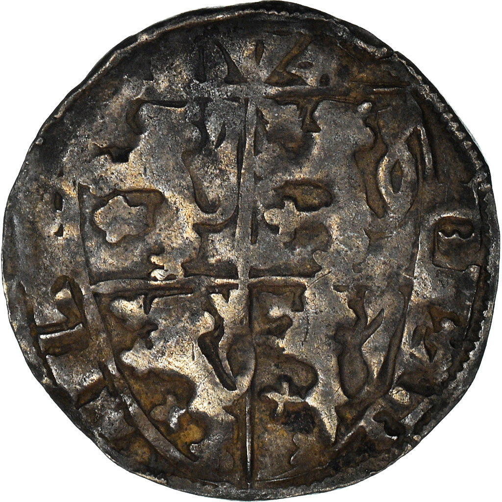 Münze, Belgien, BRABANT, Jean III, Esterlin, 1329-1337, Louvain, S+, Silber