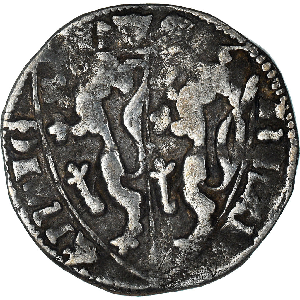 Monnaie, Belgique, BRABANT, Jean II, Esterlin, Louvain, TB+, Argent