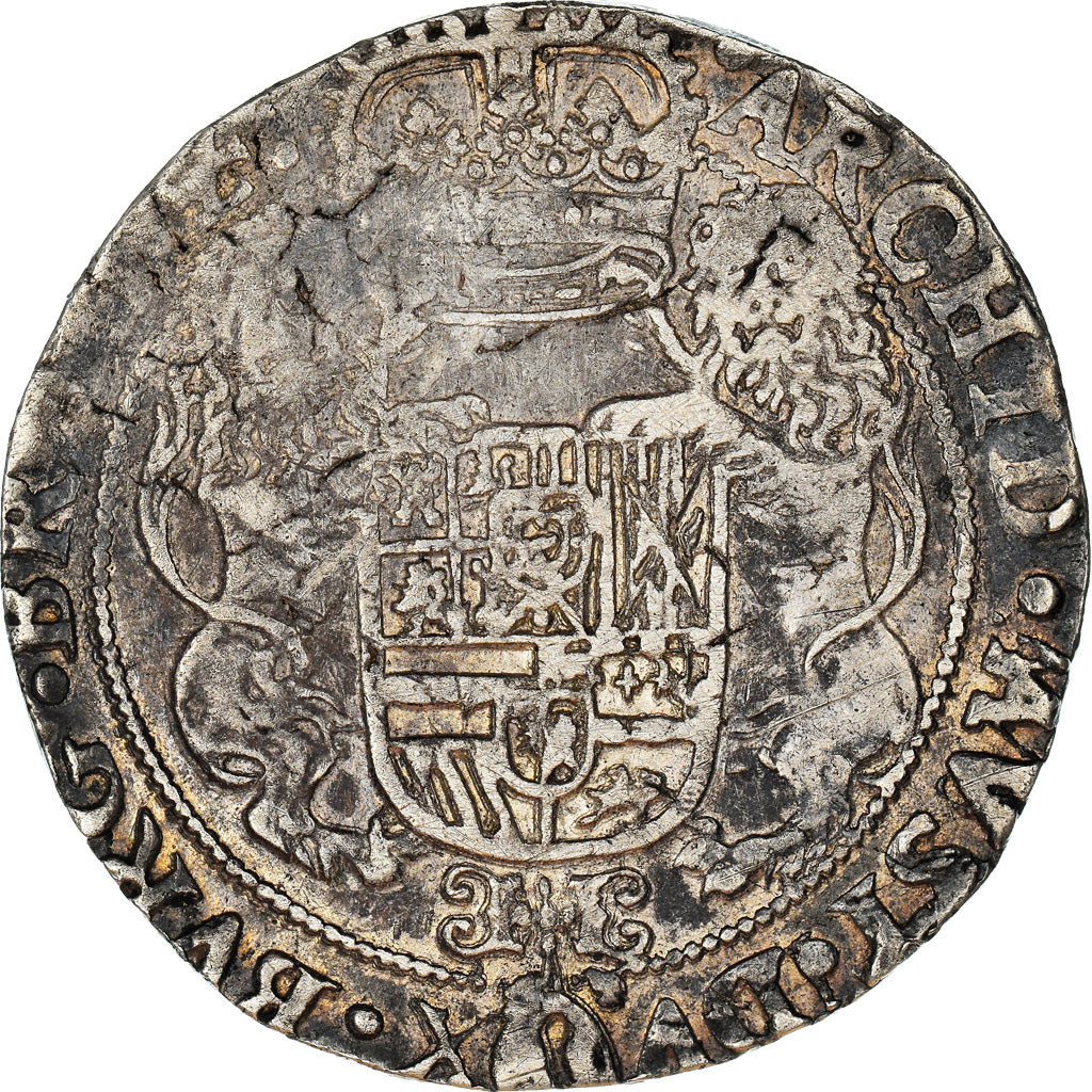 Coin, Spanish Netherlands, BRABANT, Philip IV, 1/2 Ducaton, 1636, Anvers